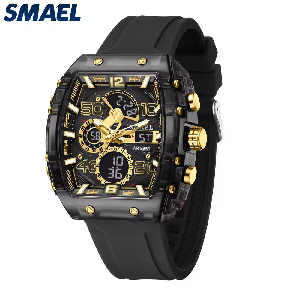 Montre Électronique Multifonctionnelle pour Homme