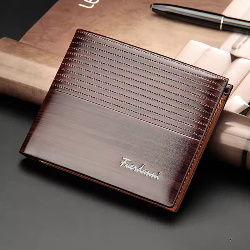 Portefeuille court mince pour hommes