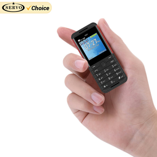 Mini téléphone portable 3 carte SIM enregistreur d'appels automatique