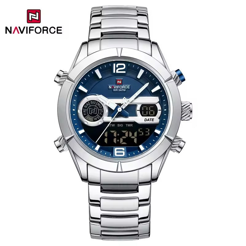 Montre à Affichage Numérique de Luxe pour Homme