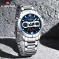 Montre à Affichage Numérique de Luxe pour Homme
