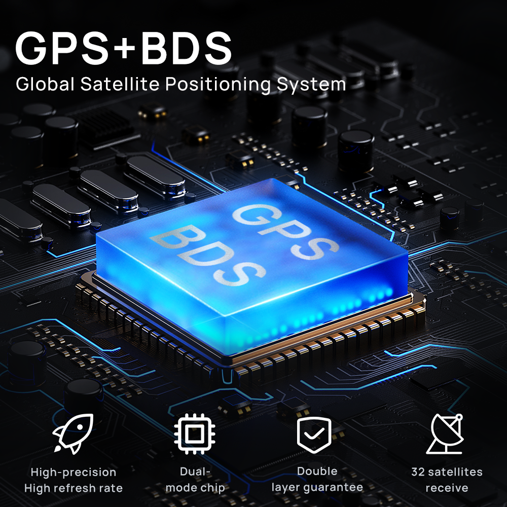 Compteur de Vitesse GPS H2 , Affichage Tête Haute Intelligent