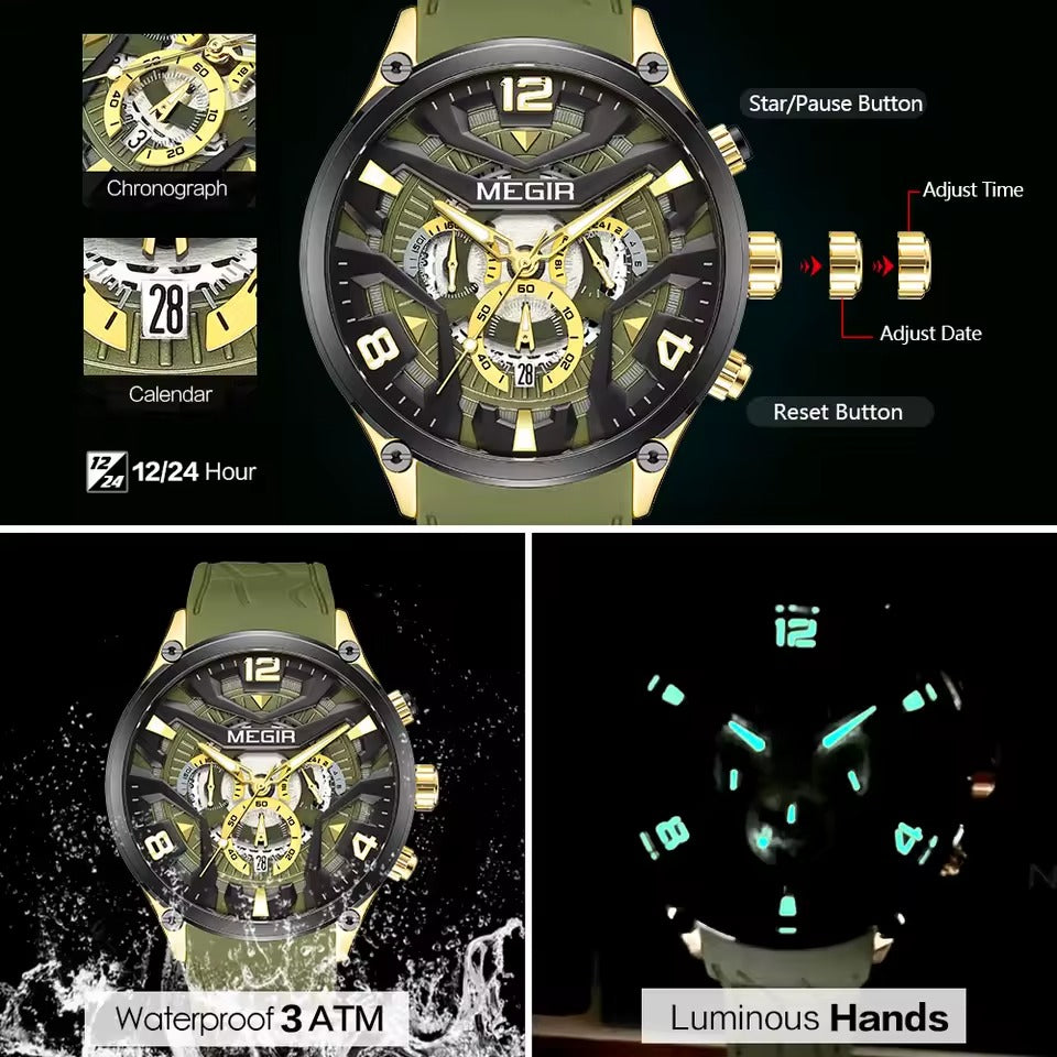 Montre chronographe pour homme