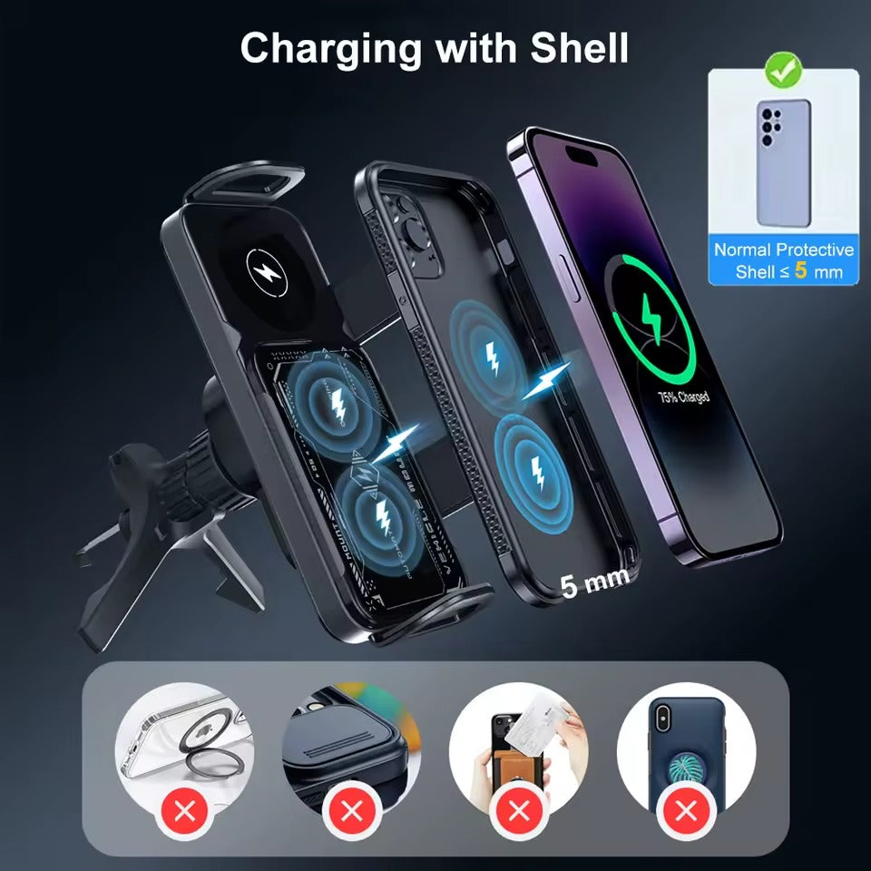 Support Auto Téléphone Charge Rapide