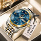 Montre lumineuse de luxe pour Homme