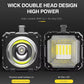 Projecteur à double tête super lumineuse