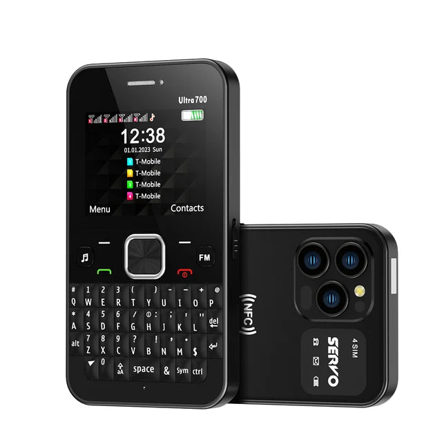 Téléphone portable Ultra 4 cartes Sim