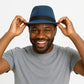 Chapeau Fedora Bleu pour Homme
