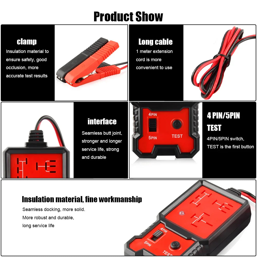 Testeur universel de batterie de voiture avec indicateur