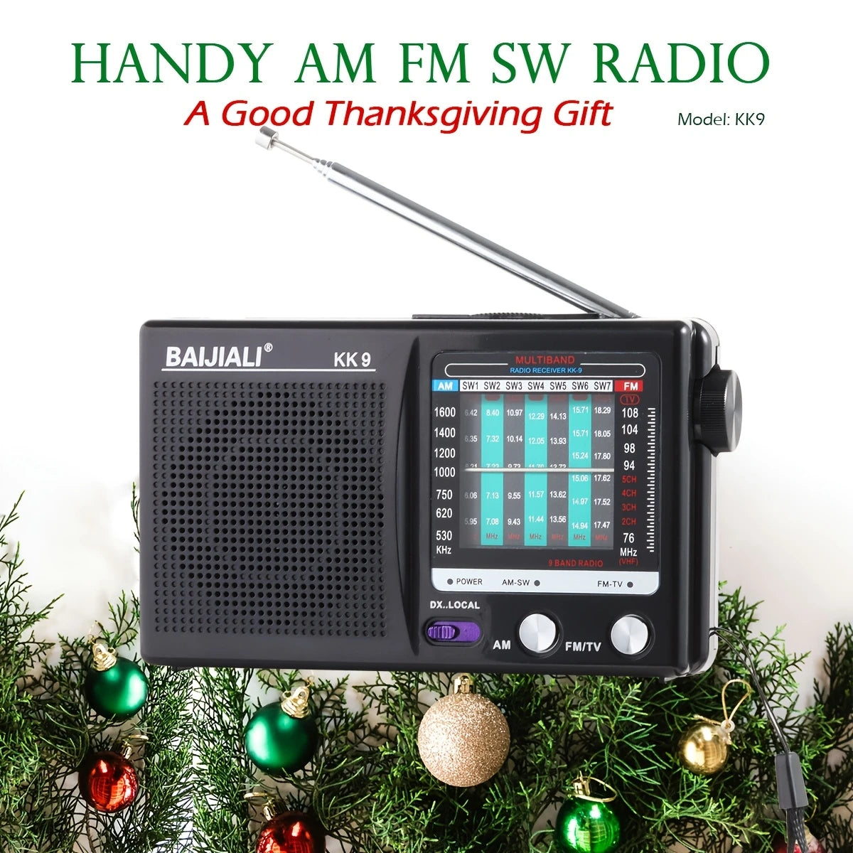 Radio Portable affichage numérique