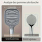 Pommeau de douche réglable, 8 modes