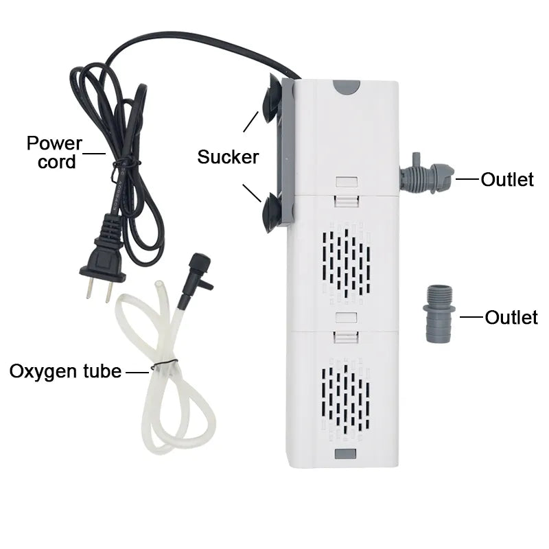 Pompe de filtration pour aquarium