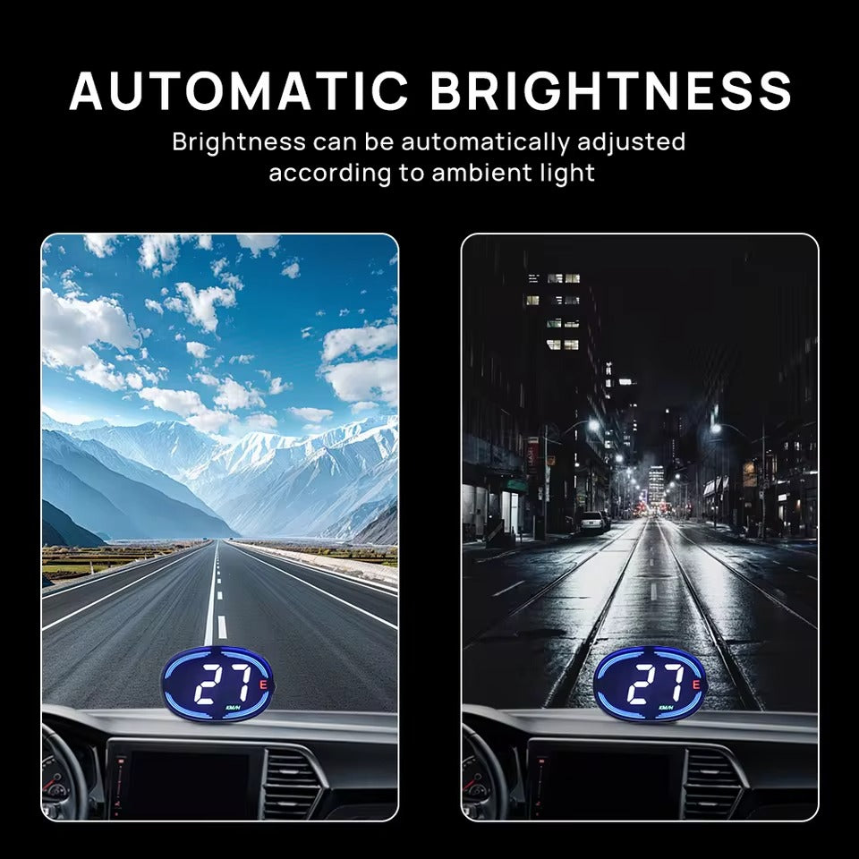 Compteur de Vitesse GPS H2 , Affichage Tête Haute Intelligent