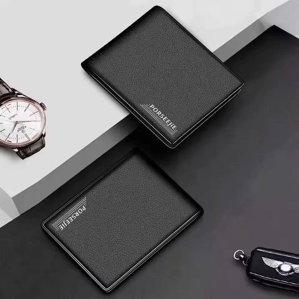 Portefeuille Style classique en cuir PU