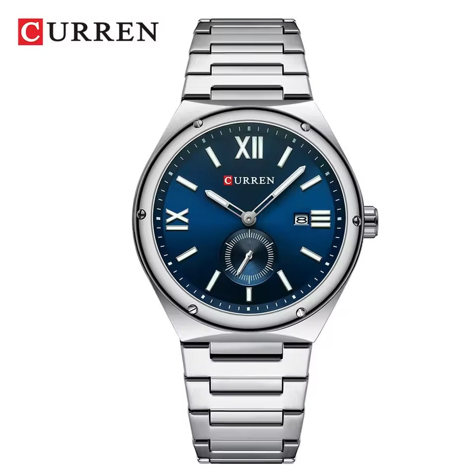 Montre à quartz moderne pour homme