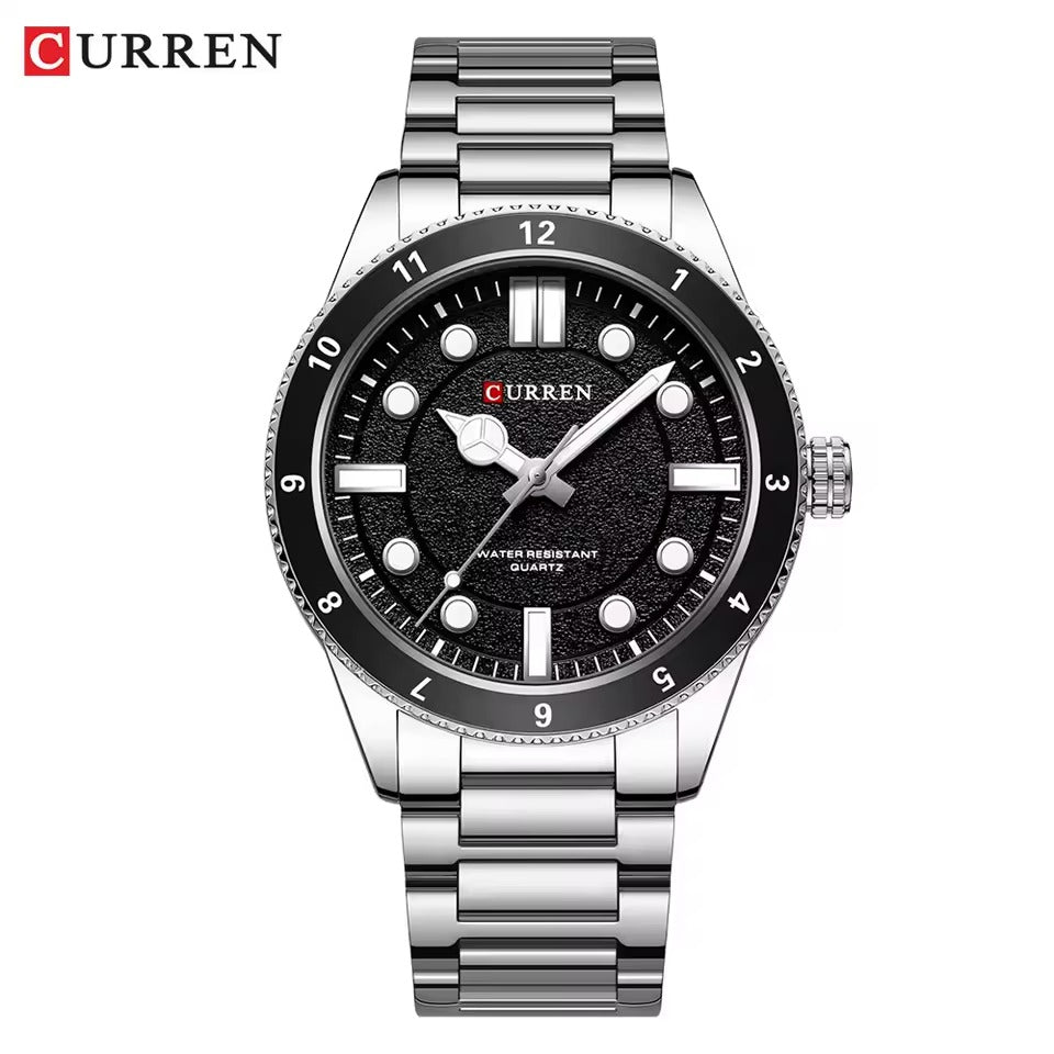 Montre à Quartz pour hommes d'affaires