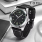 Montre cadran Rond Minimaliste pour hommes