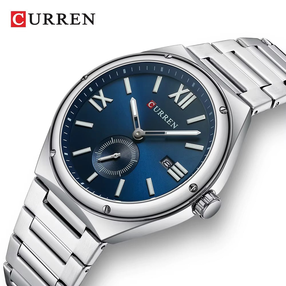 Montre à quartz moderne pour homme