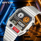 Montre électronique carré pour hommes