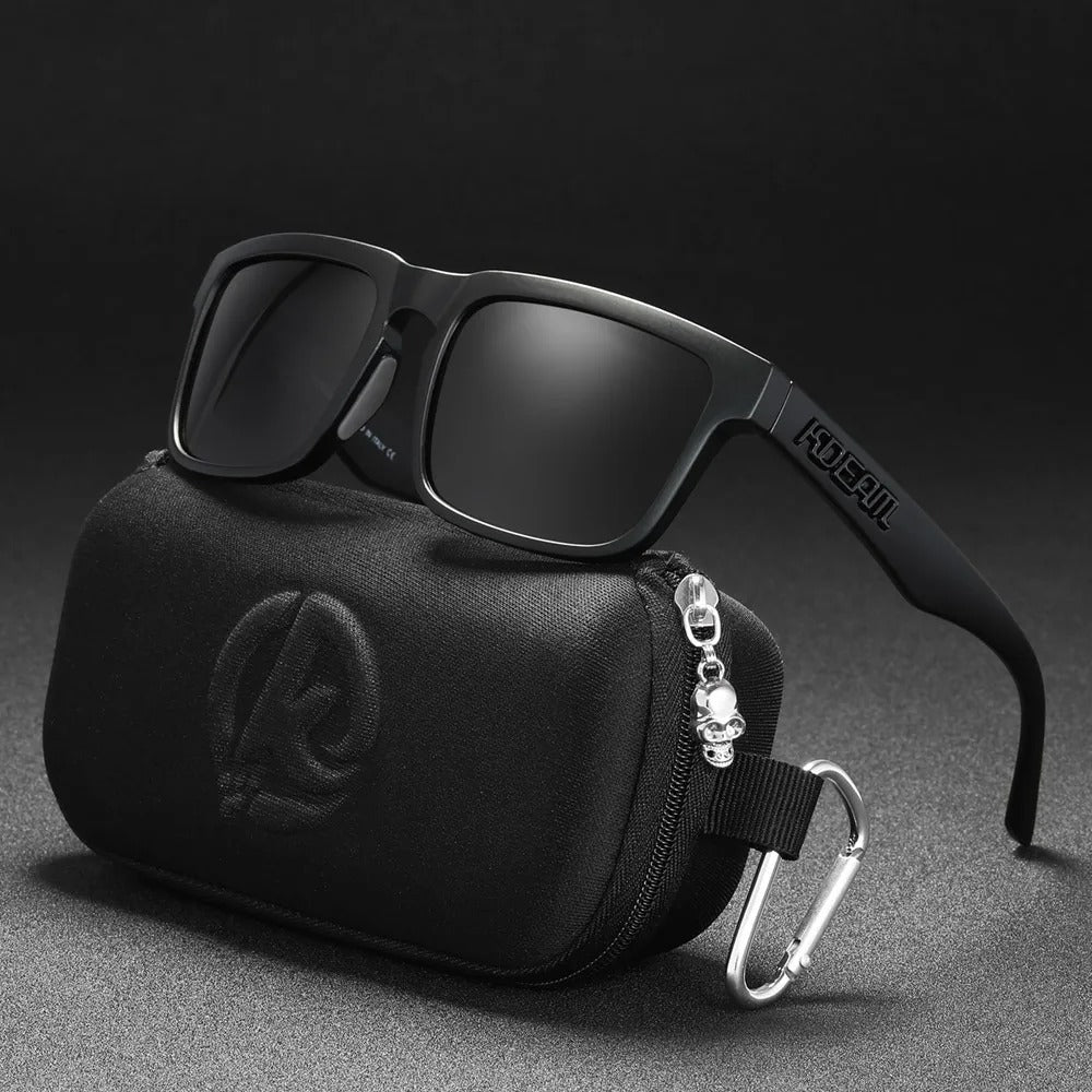 Lunettes de soleil carré pour hommes