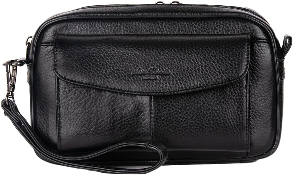 Sac à main prestigieux en cuir pour homme