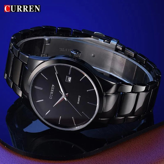 Montre bracelet en acier à Quartz