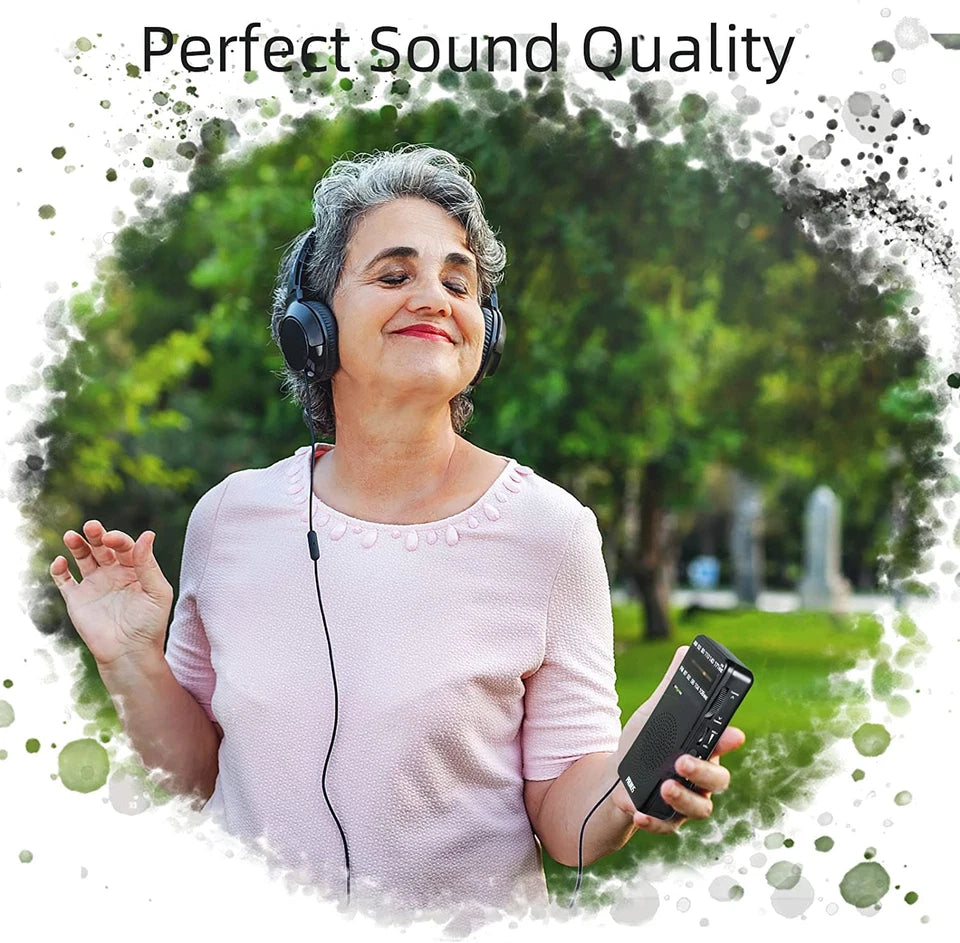 Radio Portable AM FM Compact