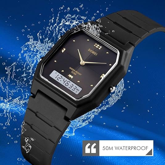 Montre Double Temps de luxe pour hommes
