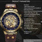 Montre mécanique automatique pour hommes