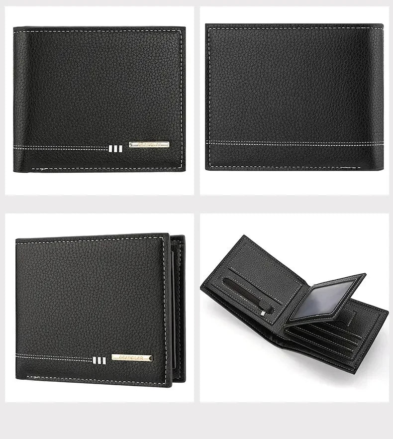 Portefeuille court d'affaires pour hommes