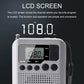 Mini Radio AM FM LCD Affichage