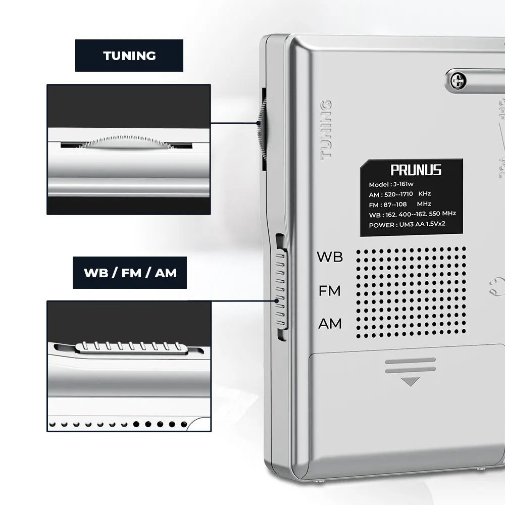 Radio de poche multifonctionnel