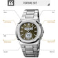 Montre numérique analogique pour hommes