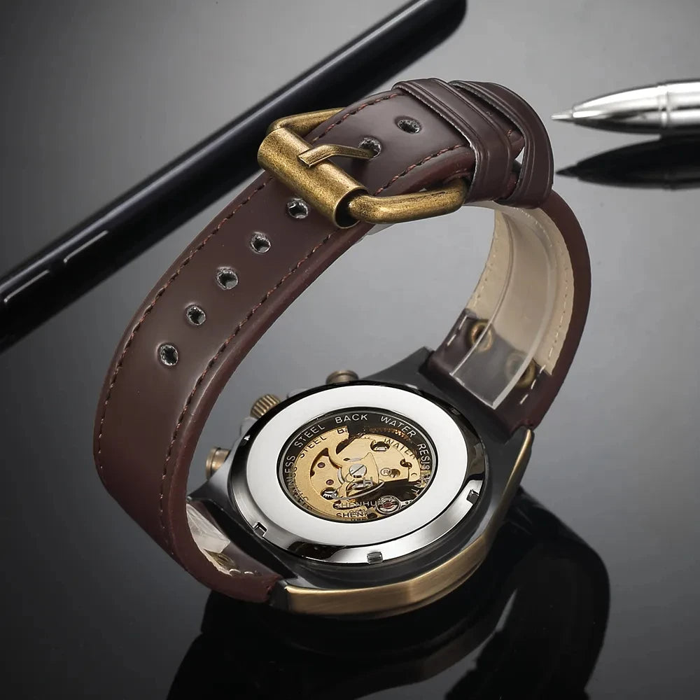 Montre mécanique automatique pour hommes