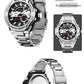 Montre numérique double affichage pour hommes
