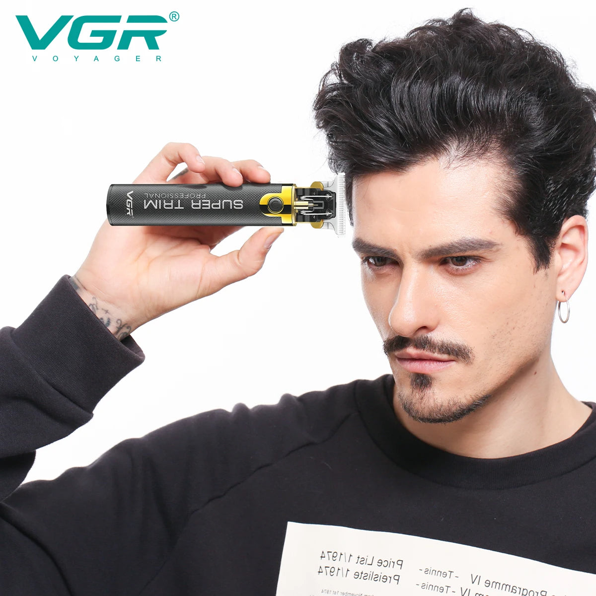 Tondeuse à cheveux professionnelle sans fil