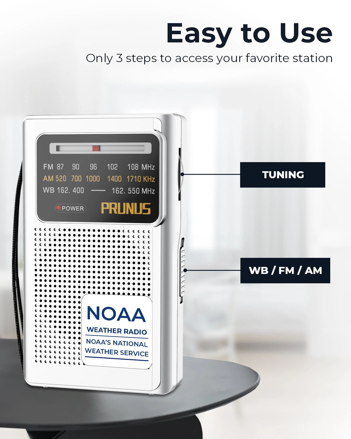 Radio de poche multifonctionnel