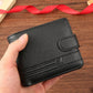 Portefeuille en cuir Pu souple pour hommes
