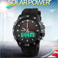 Montre Numérique à énergie solaire pour hommes