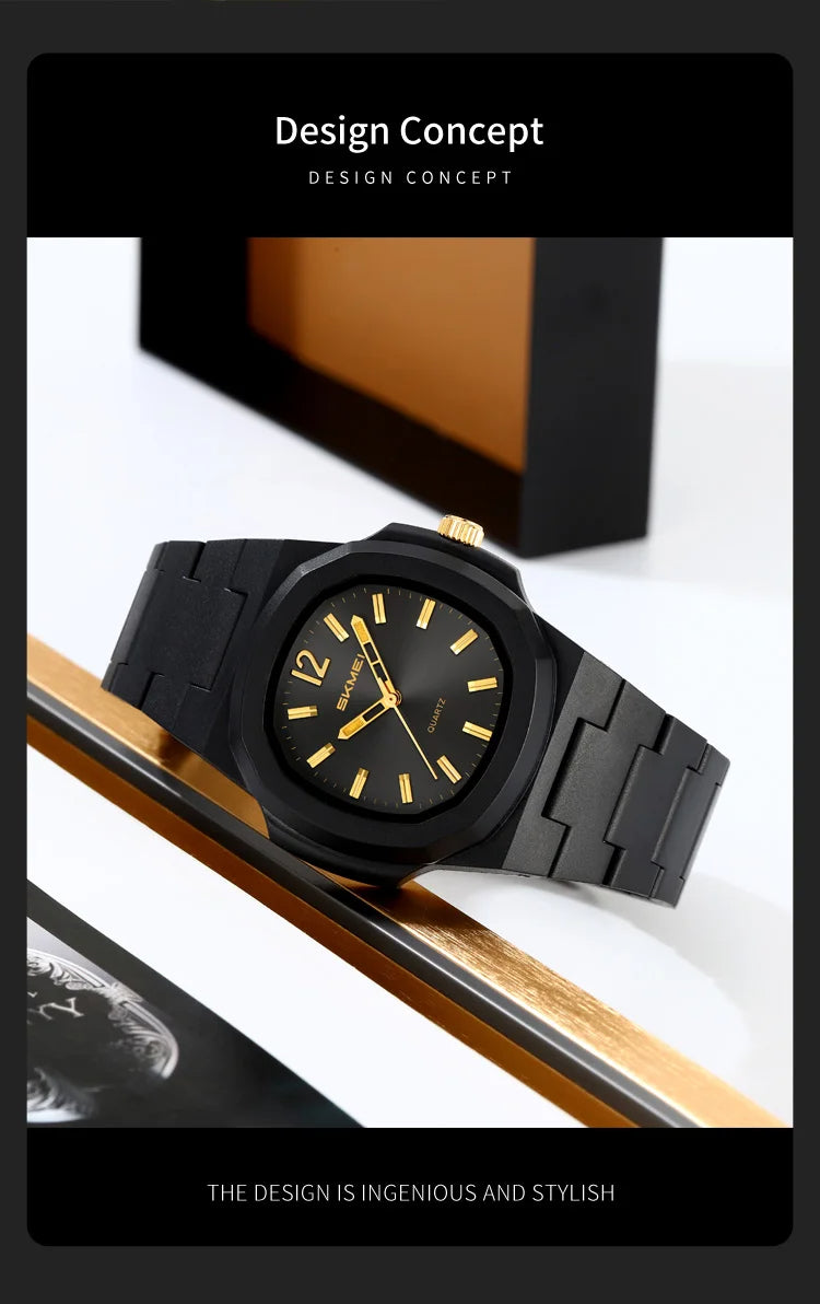 Montre analogique étanche pour hommes