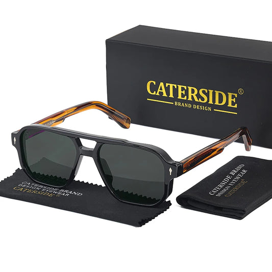Lunettes de soleil rétro pour hommes