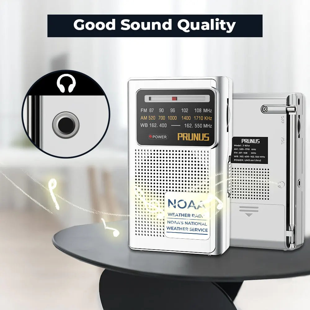 Radio de poche multifonctionnel