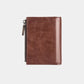 Portefeuille de luxe en cuir Pu pour hommes