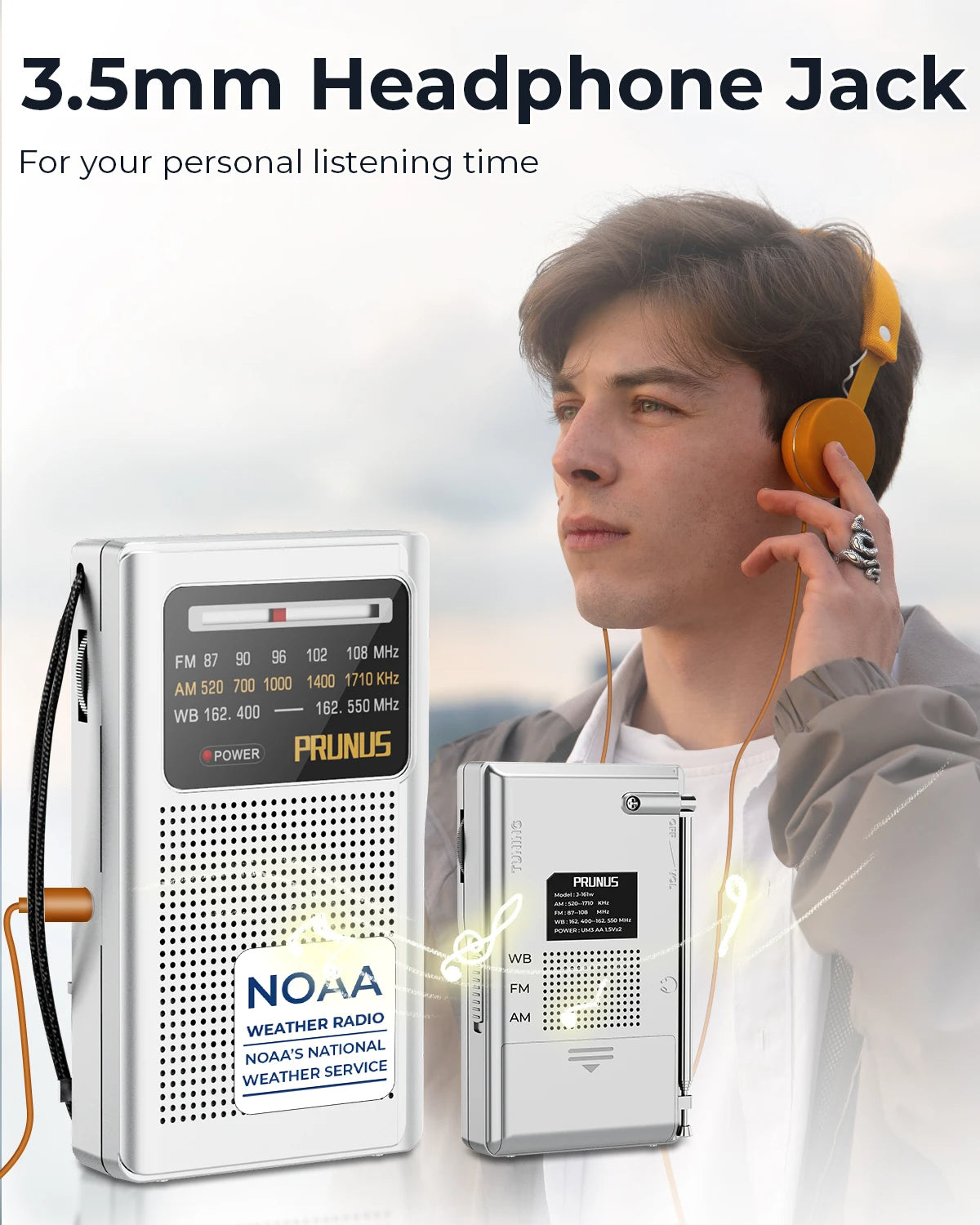 Radio de poche multifonctionnel