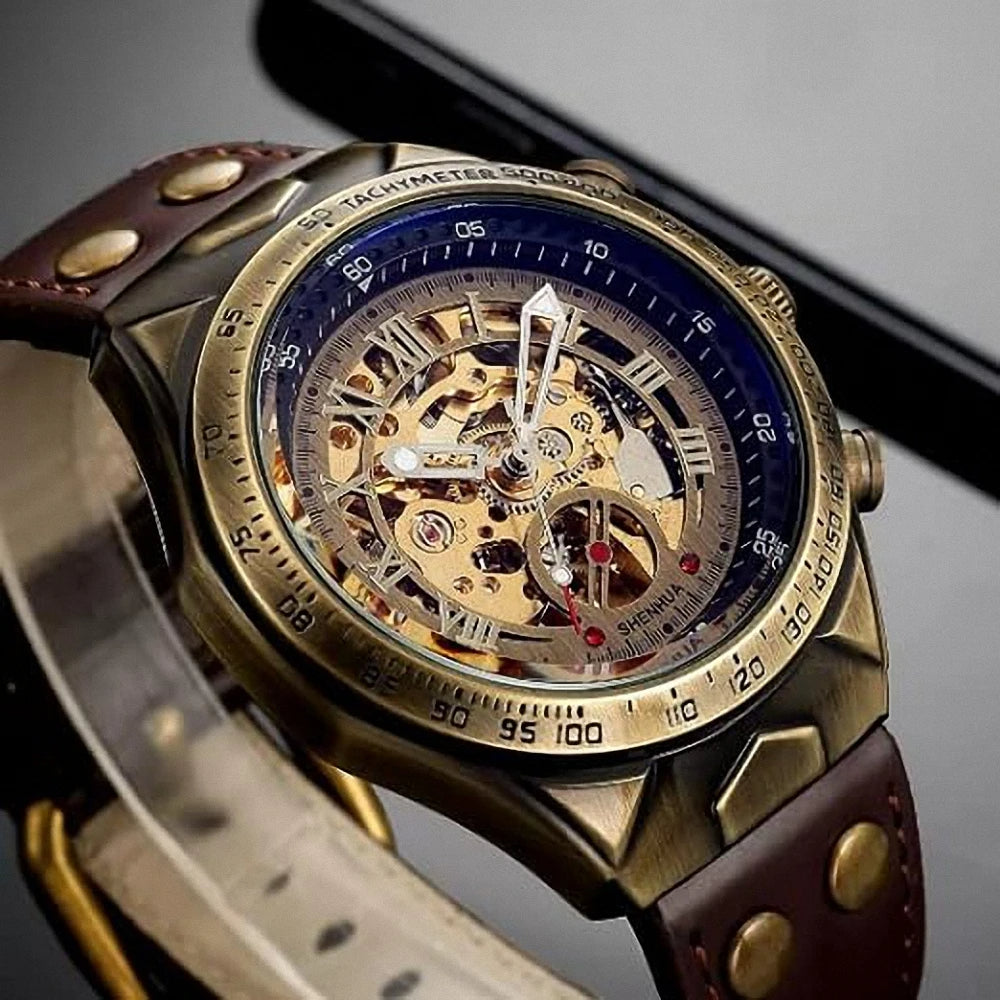 Montre mécanique automatique pour hommes