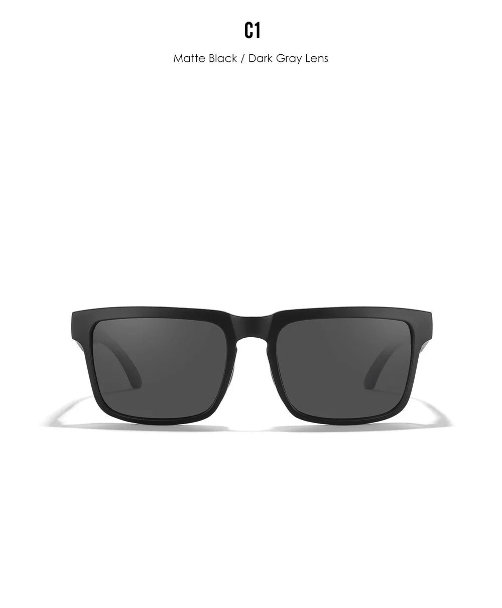 Lunettes de soleil carré pour hommes