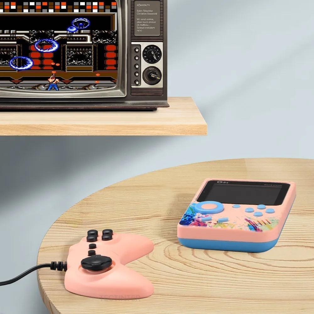 Console de jeu vidéo Portable intégré 500 jeux