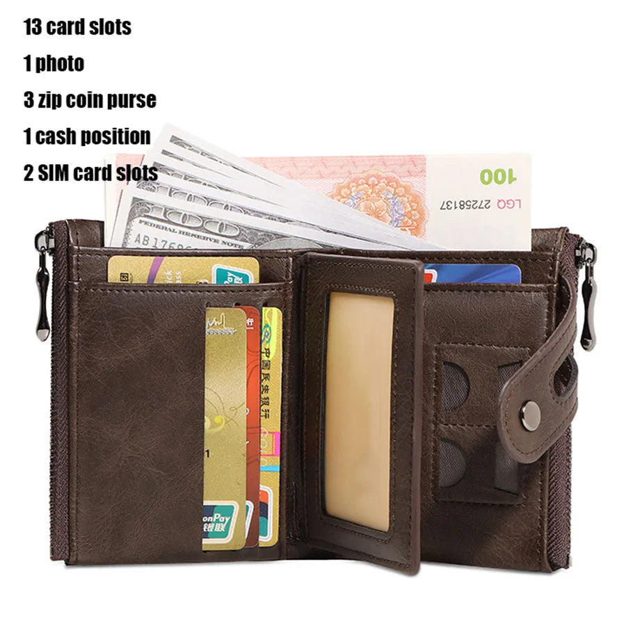 Portefeuille à chaîne pour hommes