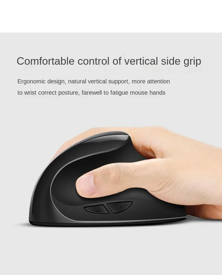 Souris sans fil ergonomique Rechargeable