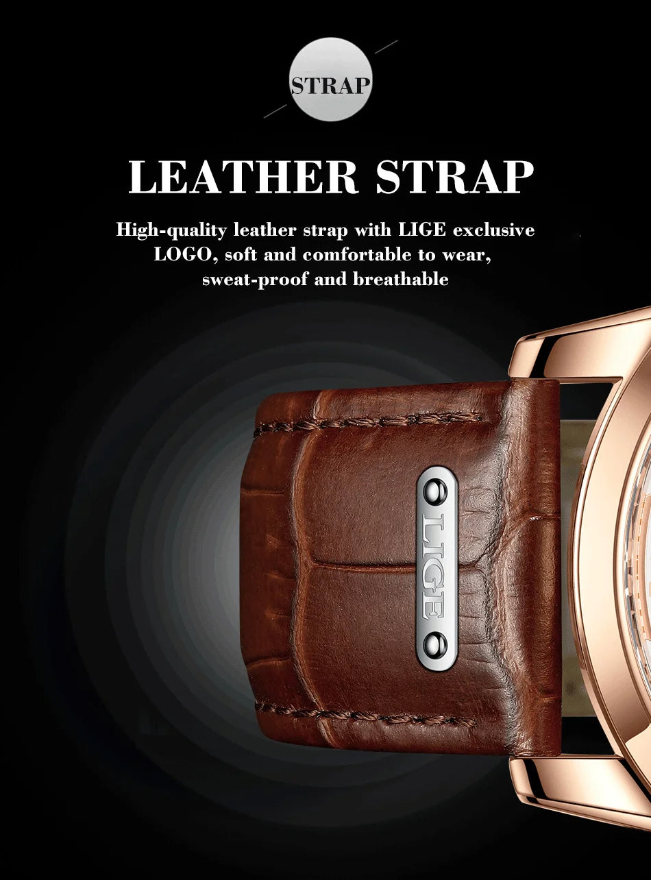 Montre de luxe chronographe pour homme